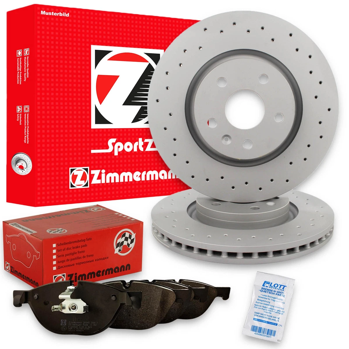 Гальмівні колодки та диски Zimmermann для SUBARU LEGACY IV: якість та безпека Гальмівні колодки та диски Zimmermann для SUBARU LEGACY IV: якість та безпека